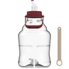 10 L veiniballoon käepideme ja kraaniga ['purunematu veiniballoon', ' PET-veiniballoon', ' kerge veiniballoon', ' veiniballoon', ' kraaniga veiniballoon', ' kraanikesega veiniballoon', ' veinivalmistusballoon', ' tühjenduskraaniga veiniballoon', ' plastikust veiniballoon', ' kääritusballoon', ' 10 L veiniballoon']