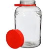 8 L klaaspurk plastist kaanega - 11 