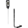 Digitaalne köögitermomeeter (-50°C kuni +300°C) kaitseümbrisega, must - 8 