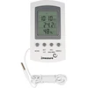 Ilmajaam – elektrooniline, sondiga, valge ['ilmajaam', ' kodune ilmajaam', ' temperatuur', ' ümbritseva keskkonna temperatuur', ' temperatuuri kontroll', ' elektrooniline termomeeter', ' sisetermomeeter', ' välistermomeeter', ' õuetermomeeter', ' sondiga termomeeter', ' sondiga elektrooniline termomeeter', ' niiskusmõõtur', ' hügromeetriga termomeeter', ' niiskusmõõturiga termomeeter', ' õhuniiskuse mõõtja']