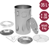 Kodune suitsutuspott, 35 L, gaasipliidile ['suitsutuspott', ' pliidil kasutatav suitsutuspott', ' gaasipliidil suitsutamine', ' kuidas liha suitsutada', ' vorstide suitsutamine', ' kala suitsutamine', ' juustu suitsutamine', ' kodune suitsutamine', ' suitsuvaba suitsutamine', ' suitsulõhe', ' suitsukana', ' suitsutatud karpkala', ' kodune suitsuahi', ' kodune suitsutamine', ' 35 L suitsutuspott', ' suur suitsutuspott', ' kõrge suitsuahi', ' moodne suitsuahi', ' millist suitsuahju osta']