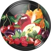 Kruvikaaned fi 82/6 puuviljad mustal taustal - 10 tk ['keeratavad kaaned', ' purgid', ' moosipurkide kaaned', ' säilitamine', ' purkide kaaned', ' hooajalised puuviljad', ' purkide kruvikaaned', ' kaas fi 82', ' klõpsuga kaaned']