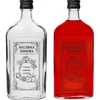 Plasku-tüüpi 500 ml klaaspudel keeratava korgiga, trükiga „Kodune liköör”, 1 tk. - 8 