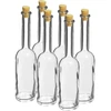 Likööripudel 100 ml, 6 tk + 6 korke ['alkoholipudel', ' dekoratiivsed alkoholipudelid', ' klaaspudel alkoholile', ' pulmadeks mõeldud koduviina pudelid', ' likööripudel', ' veinipudel', ' veinipudelid', ' liköör']