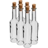 Likööripudel 350 ml, 6 pudelit + 6 korki ['likööri jaoks', ' likööri tarbeks', ' kodune liköör', ' kirsilikööri jaoks', ' kingituseks', ' dekoratiivne pudel', ' mahla jaoks', ' mahla tarbeks', ' pudelite komplekt', ' klaaspudelid']