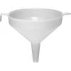 Plastikust lehter Ø 10 cm ['pudelite lehter', ' veinilehter', ' mahlalehter', ' ümmargune lehter', ' plastikust lehter', ' hea lehter', ' plastikust lehtrid', ' vedelike lehter', ' pudelite täitmise lehter', ' mahla valamine', ' veini valamine', ' pudelitesse valamine', ' valge lehter']