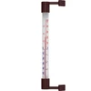 Pruun välistermomeeter (-50°C kuni +50°C) 22 cm ['akna taha paigaldatav termomeeter', ' mis temperatuur']