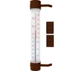 Pruun välistermomeeter (-50°C kuni +50°C) 27 cm ['aknaväline termomeeter', ' mis temperatuur']