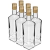 Pryncypalna pudel 500 ml kruvikorgiga, 6 tk ['dekoratiivpudel', ' viinapudel', ' alkoholipudel', ' tinktuuripudel', ' dekoratiivpudelid']