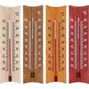Puidust toatermomeeter (-20 kuni +50 °C), 15 cm, assortii - 12 