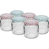 Purk TO 106 ml värvilise kaanega fi 53 - 6 tk. ['purgid', ' väikesed purgid', ' purgike', ' klaaspurk', ' klaaspurgid', ' keeratava kaanega purk', ' hoidistepurgid', ' konserveerimiseks mõeldud purk', ' purgid konserveerimiseks', ' maitseainepurgid', ' moosipurk', ' konfitüüripurk', ' meepurk', ' meepurgike']