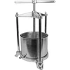 Puuviljade raampress - roostevabast terasest, 5 l ['puuviljade raampress', ' roostevabast terasest puuviljade raampress', ' puuviljapress', ' puuviljade press', ' risttüüpi puuviljamahlapress', ' puuviljapress OBI', ' puuviljapress OLX', ' juustupress', ' juustutootmise press']