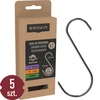 Suitsutuskonksud - S-kujulised, 45° lõigatud otsad, 4 mm x 150 mm, 5 tk. - 8 