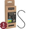 Suitsutuskonksud – S‑kujulised, teritatud, 3 mm x 100 mm, 5 tk ['suitsutuskonks', ' liha suitsutuskonks', ' vorstide suitsutuskonks', ' vorstikonks', ' suitsutuskonksud', ' roostevabad konksud', ' S‑kujulised suitsutuskonksud', ' konksude komplekt', ' suitsuahju konksud', ' vorstide kuivatamise konksud', ' juustukonksud', ' klassikalised konksud']