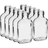 Taskupudeli-tüüpi 100 ml pudel tinktuuridele 10 tk ['taskupudel', ' tinktuuripudel', ' likööripudelid', ' klaaspudelid', ' 100 ml pudelikesed', ' õlipudelid', ' 100 ml pudelikesed', ' klaaspudelikesed']