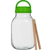 TO klaaspurk 4 L plastikust keeratava kaanega + tangid fi 100 ['purk', ' klaaspurk', ' klaaspurk', ' keeratava kaanega purk', ' kurkide hapendamiseks mõeldud purk', ' purk kurkide jaoks', ' tõmmiste jaoks mõeldud purk', ' purk tõmmiste jaoks', ' purk koos tangidega', ' kurgitangid', ' köögitangid']