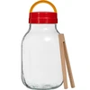 TO purk 3 L plastikust keeratava kaanega + tangid fi 100 ['suur purk', ' klaasist suur purk', ' klaasist purk', ' keeratava kaanega purk', ' kurkide hapendamiseks mõeldud purk', ' purk kurkide jaoks', ' purk likööride ja tinktuuride jaoks', ' suur purk likööride ja tinktuuride jaoks', ' tangidega purk', ' kurkide tangid', ' köögitangid']