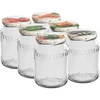 TO purk 720 ml värvilise keeratava kaanega, fi 82/6 - 6 tk ['purkide komplekt', ' moosipurgid', ' hoidistepurk', ' purk hoidiste jaoks', ' keeratavate kaantega purgid', ' fi 82 purgid', ' värviliste kaantega purgid', ' hoidistepurgid', ' purgid hoidistamiseks', ' lihapurgid', ' purgipott', ' purgid pasteriseerimiseks', ' liha purgis']