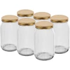 TO purk 900 ml kuldse keeratava kaanega fi 82/6 - 6 tk. ['purgid', ' klaaspurk', ' klaaspurgid', ' keeratava kaanega purk', ' purgid hoidiste jaoks', ' purk konserveerimiseks', ' purgid konserveerimiseks', ' kurkide purk', ' meepurk', ' 900 ml', ' 0', '9 l.']