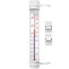 Valge välistermomeeter (-50 °C kuni +50 °C) 27 cm ['aknatermomeeter', ' mis temperatuur']