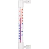 Välitermomeeter valge (-50°C kuni +50°C) 18 cm ['välitermomeeter', ' termomeeter', ' aknatagune termomeeter', ' selge skaalaga termomeeter', ' plastikust termomeeter', ' aknatermomeeter', ' balkonitermomeeter', ' kahepoolne termomeeter', ' iseliimuv termomeeter']