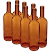 Veinipudel 750 ml pruun - kiletatud pakk 8 tk - 6 