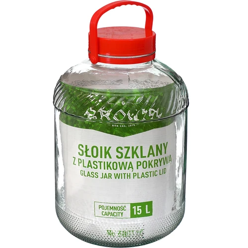 15 L purk plastikust kaanega - 2