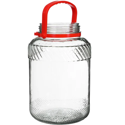 3 L purk plastikust kaanega - 2