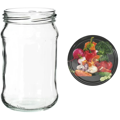 300 ml purgid värvilise keeratava kaanega fi 66 - 6 tk. - 11