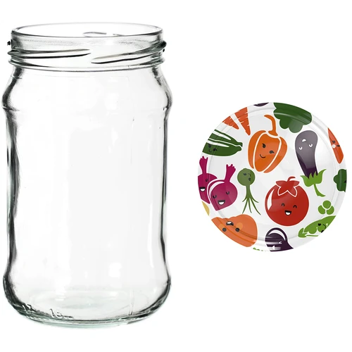 300 ml purgid värvilise keeratava kaanega fi 66 - 6 tk. - 12