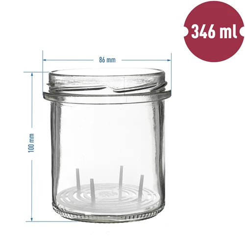 350 ml purgid keeratavate kaante ja surveketastega - 6 tk. - 7