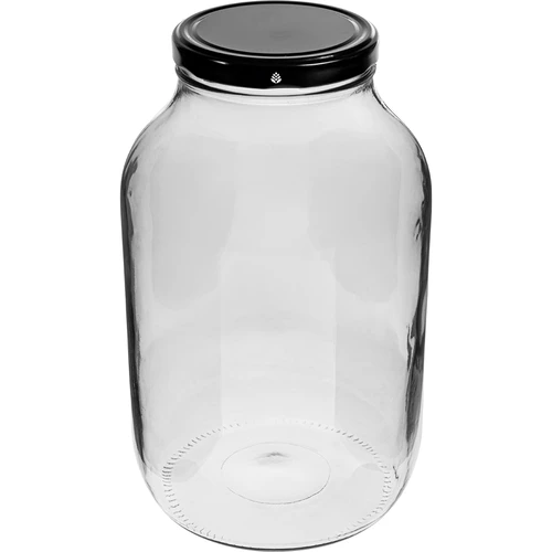 4 l purk musta kaanega, Ø 100