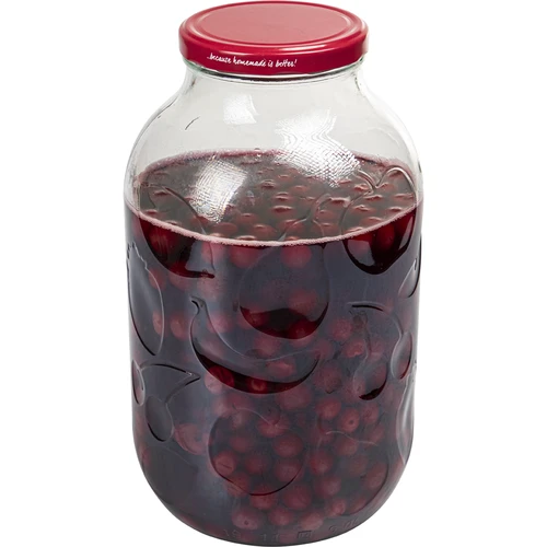 5 l purk värvilise kaanega Ø 100 - 4