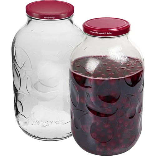 5 l purk värvilise kaanega Ø 100 - 5