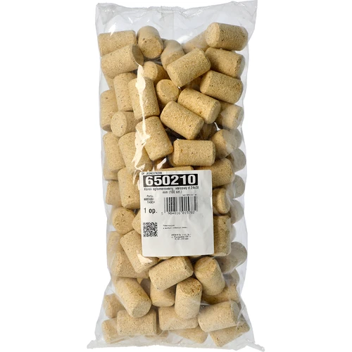 Aglomereeritud silindriline kork d.24x38 mm (100 tk) - 2