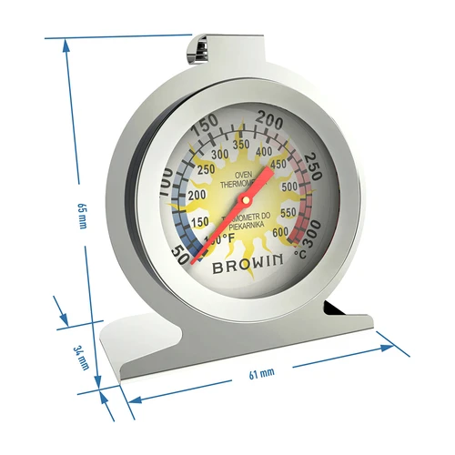 Ahjutermomeeter (50°C kuni +300°C) Ø6,1cm - 3