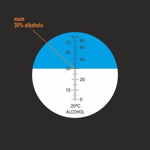 Alkoholi refraktomeeter - 8