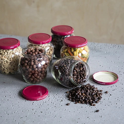 Amfora purk 580 ml (fi 82) bordoopunase keeratava kaanega, 6 tk - 5