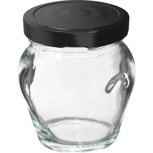Amfora TO 106 ml purk musta keeratava kaanega fi 53 - 8 tk. - 2