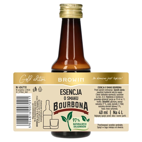 Bourboni maitseessents 4 L-le, 40 ml - 5