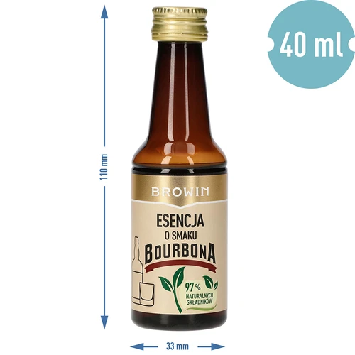 Bourboni maitseessents 4 L-le, 40 ml - 8