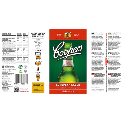 Coopers European Lager õllekomplekt - 5