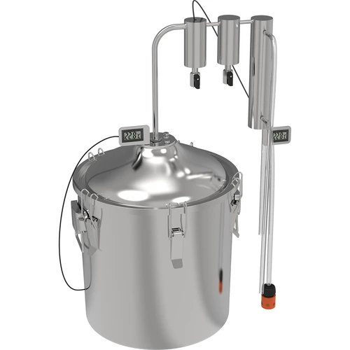Destillaator hawkSTILL 1.0 CONVEX 30L- 2 eralduskambrit