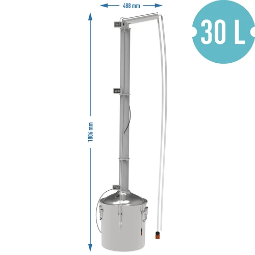 Destillaator Hawkstill Aabratek 1.0, elektriline, 30 L - 17