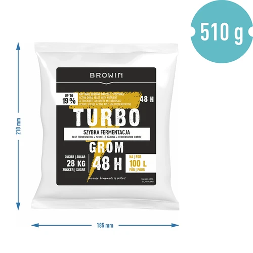 Destilleerimispärm Turbo Grom 48 h 100 L - 5