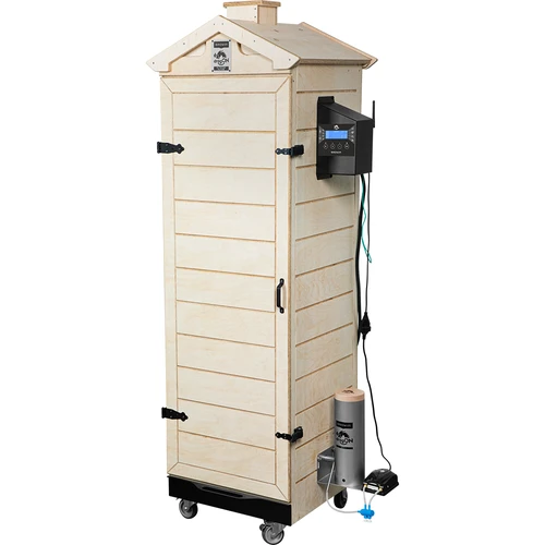 Suitsuahi dragON PLYWOOD NATURE – raamita, moodulne, Wi‑Fi-kontrolleriga, 320 L - 2