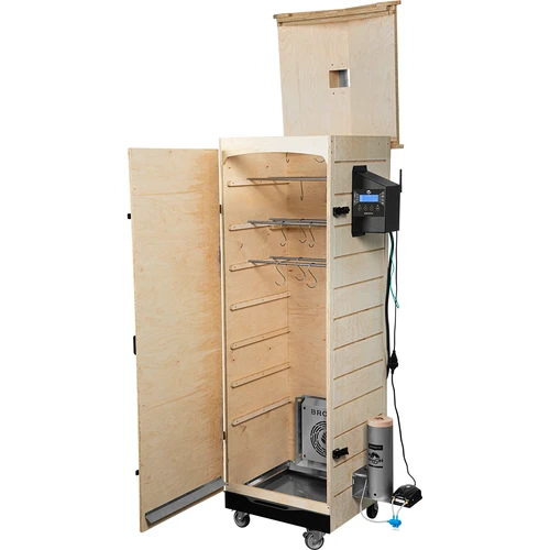 Suitsuahi dragON PLYWOOD NATURE – raamita, moodulne, Wi‑Fi-kontrolleriga, 320 L - 3