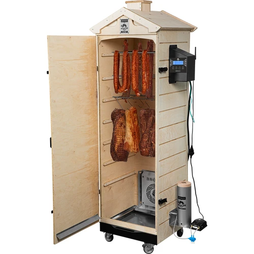 Suitsuahi dragON PLYWOOD NATURE – raamita, moodulne, Wi‑Fi-kontrolleriga, 320 L - 4