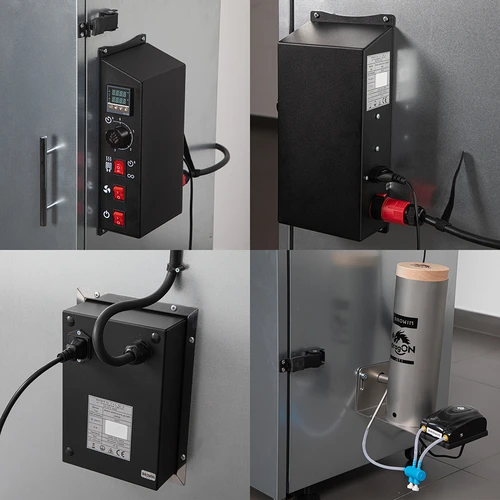dragON terasest suitsuahi 220 L – digitaalse kontrolleriga - 5