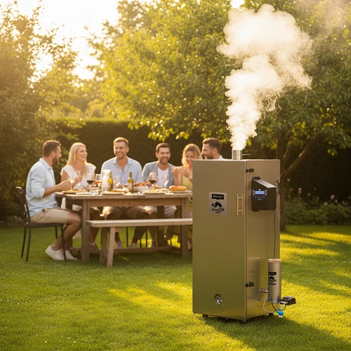 dragON terasest suitsuahi 220 L, IQ – Wi-Fi juhtseadmega - 15